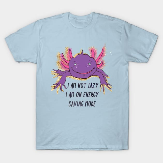 Little axolotl T-Shirt by serbinysik